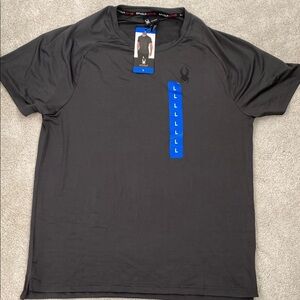 Spyder Black Short Sleeve Tee